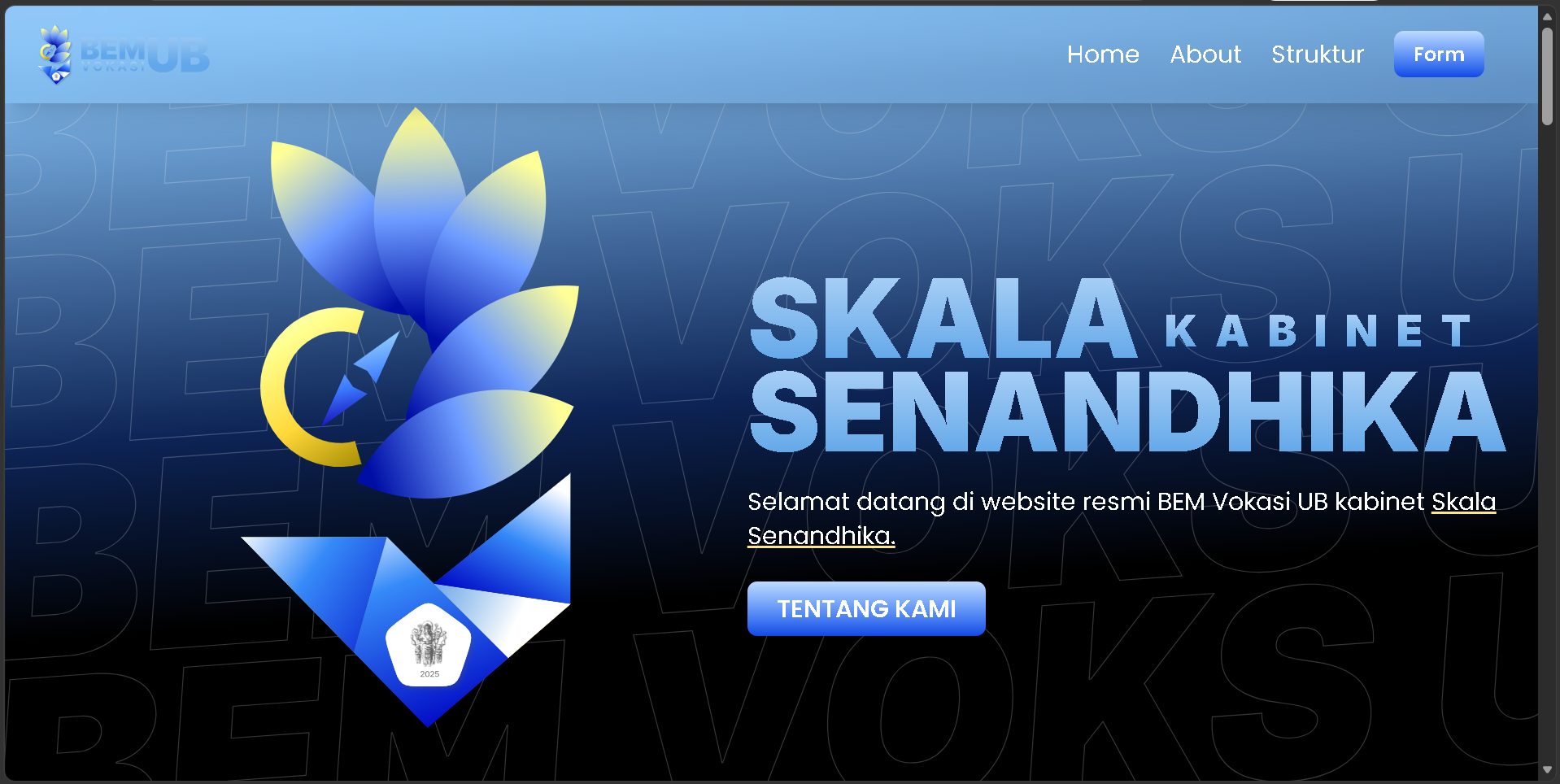 Website Bem Vokasi